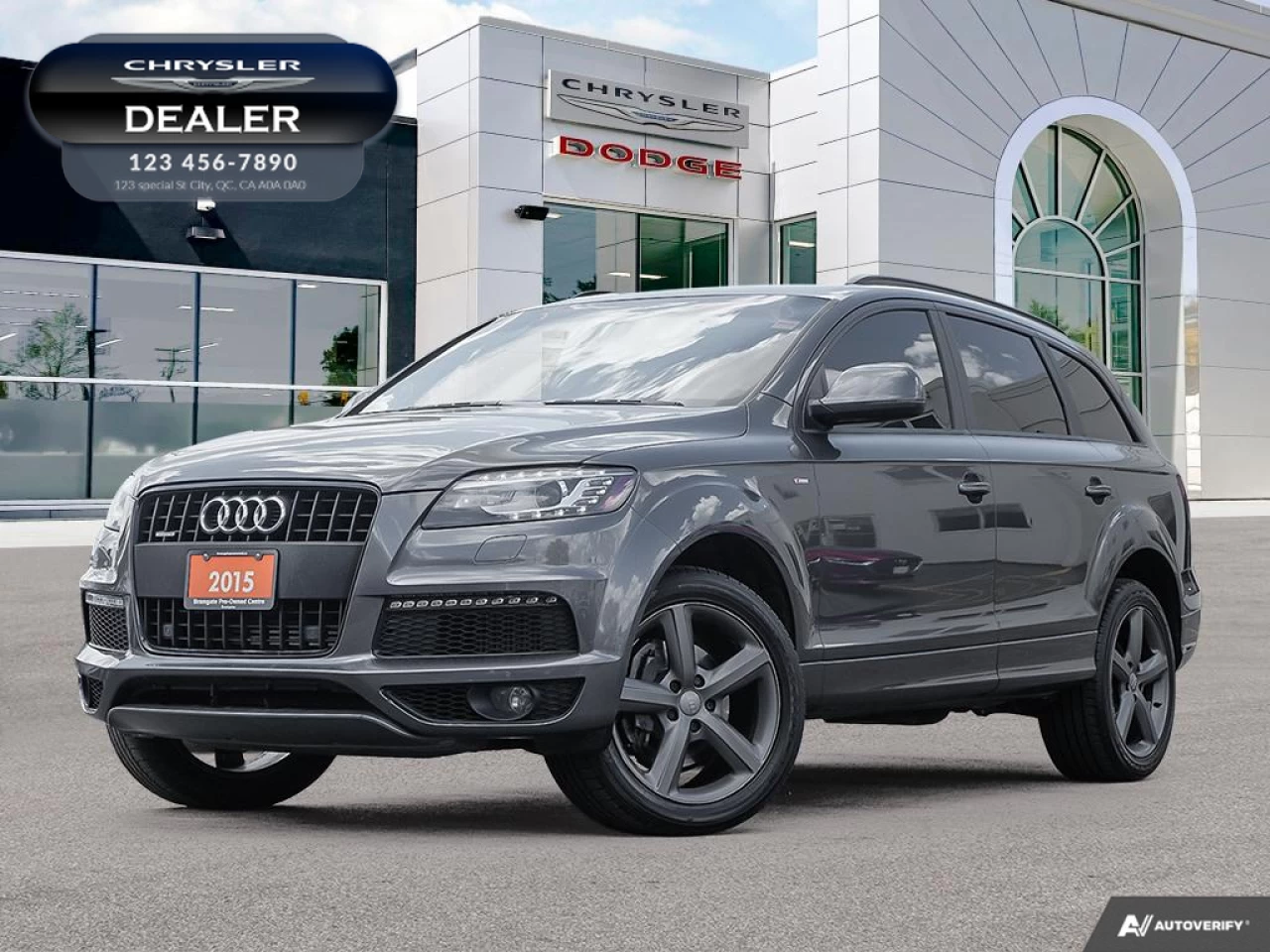 2015 Audi Q7 3.0L TDI Vorsprung Quattro Main Image